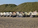 Strandhäuser auf Zeeland